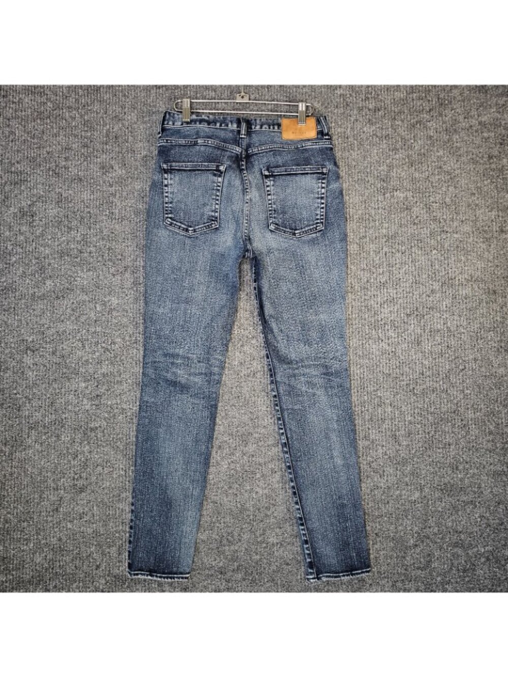 Moussy Vintage whiskers Jeans 025dac12-2230 Made in Japan Blue sz 29 fits 27x 27 - Picture 3 of 7
